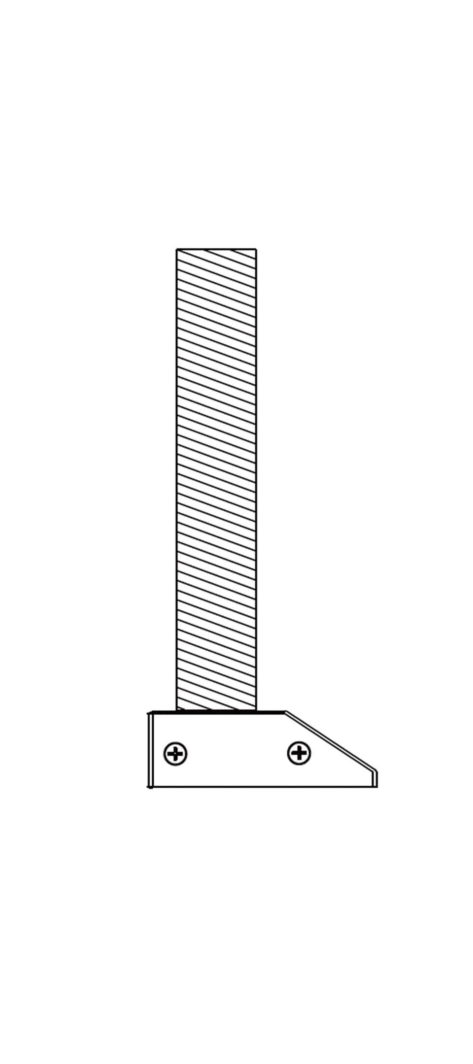 TRAPEZOID COUNTER DISPLAY